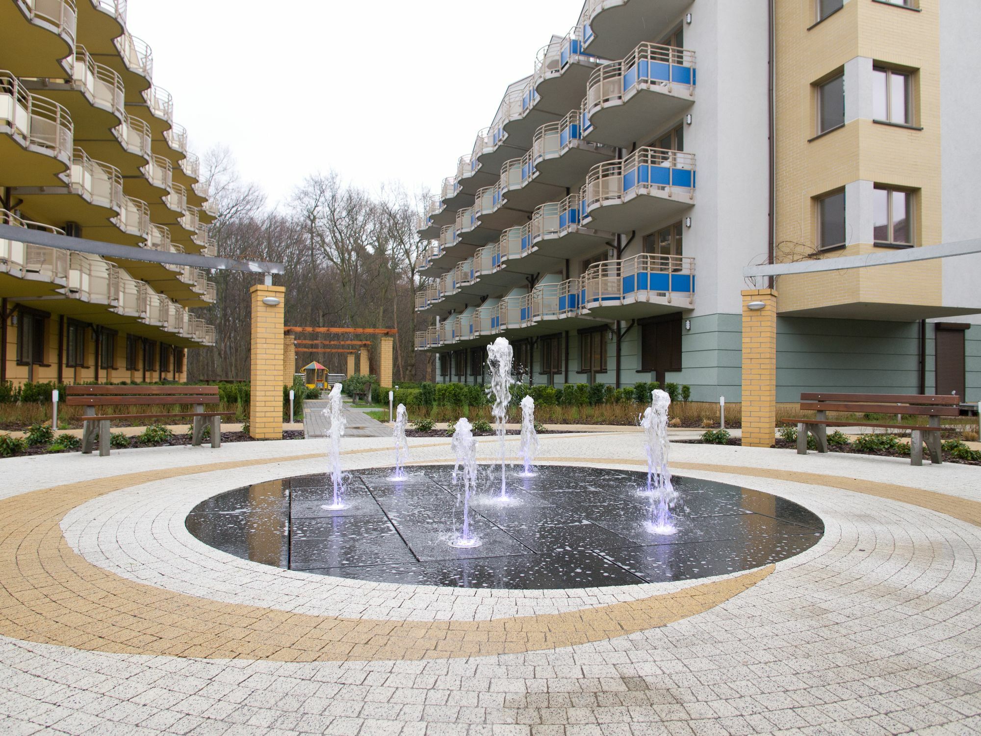 Green Park Apartments Свиноуйсьце Экстерьер фото